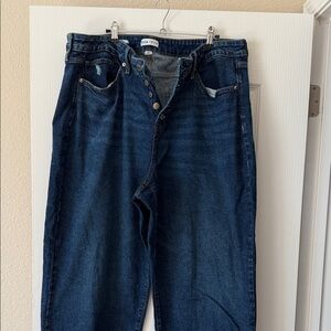 Terra & Sky Dark Blue Ankle Jeans